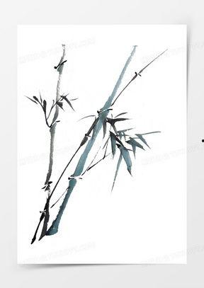 墨竹图片,东方水墨艺术的灵魂之舞