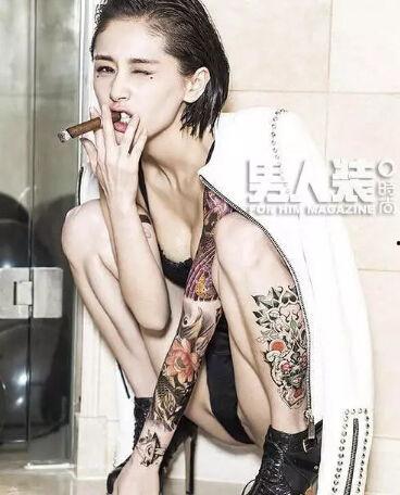 杨颖男人装图片大全,时尚与魅力的完美融合