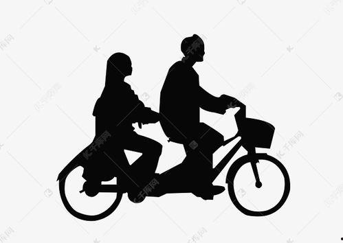 情侣骑单车图片,情侣单车共度美好时光