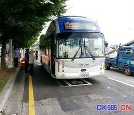 韩国公交车,便捷与环保的完美融合