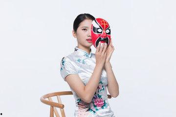 简单戏曲脸谱图片大全,千姿百态的戏剧脸谱图鉴