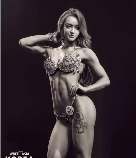 韩国女子健体,力量与美的完美融合