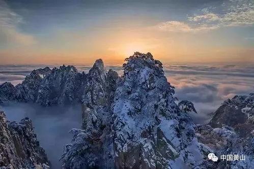 黄山航拍视频,俯瞰仙境，天地交融之美
