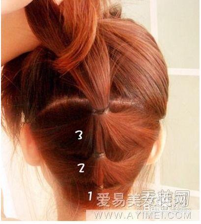 长发扎起来的造型图片,扎出时尚风采